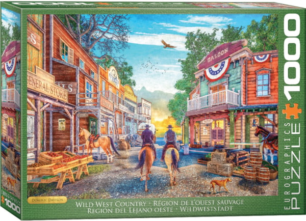 Eurographics - 1000 Piece Jigsaw Puzzle - Wild West Country - D.davison