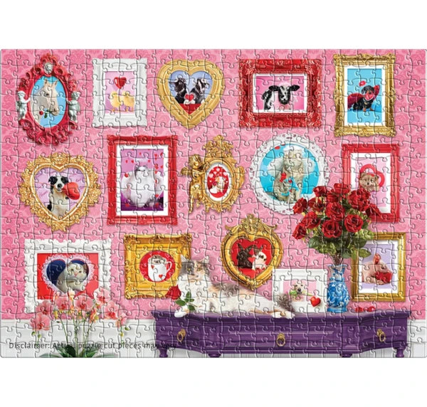 Eurographics - 500 Piece Jigsaw Puzzle - For the Love of Animals By Leann Kate