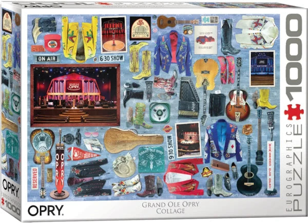 Eurographics - 1000 Piece Jigsaw Puzzle - Grand Ole Opry - Collage