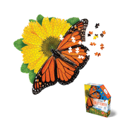 Madd Capp Puzzles – I Am Butterfly Jigsaw Puzzle | 300 Pieces – puzzle and packaging