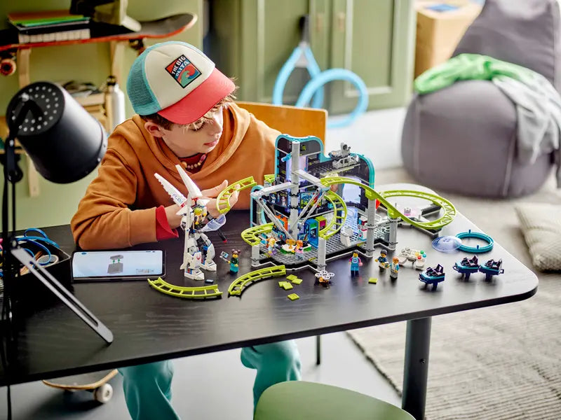 LEGO - 60421 - CITY - Robot World Roller - Coaster Park - 986pcs