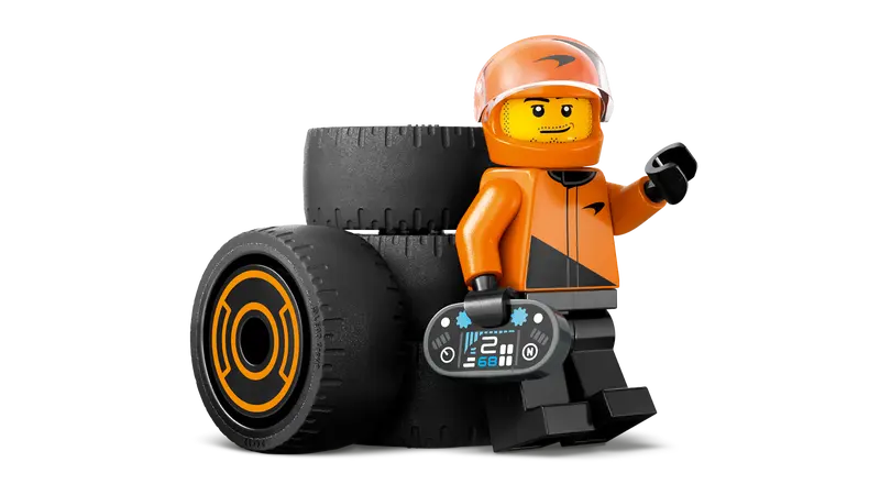 LEGO - 60442 - CITY - F1 Driver w/McLaren Race Car - 86pcs