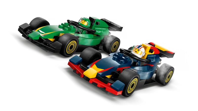 LEGO - 60445 - CITY - F1 Truck w/RB20 & AMR254 F1 Cars - 1086pcs