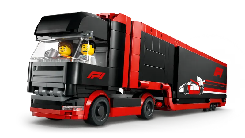 LEGO - 60445 - CITY - F1 Truck w/RB20 & AMR254 F1 Cars - 1086pcs