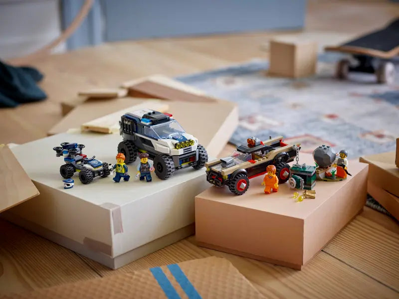 LEGO - 60449 - CITY - Off-Road Police Car Chase - 467pcs