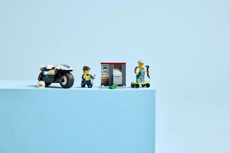 LEGO - 60455 - CITY - Police Motorcycle Chase - 65pcs