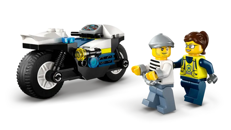 LEGO - 60455 - CITY - Police Motorcycle Chase - 65pcs