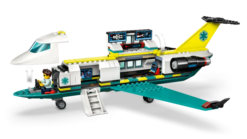 LEGO - 60465 - CITY - Emergency Air Ambulance Airplane - 403pcs