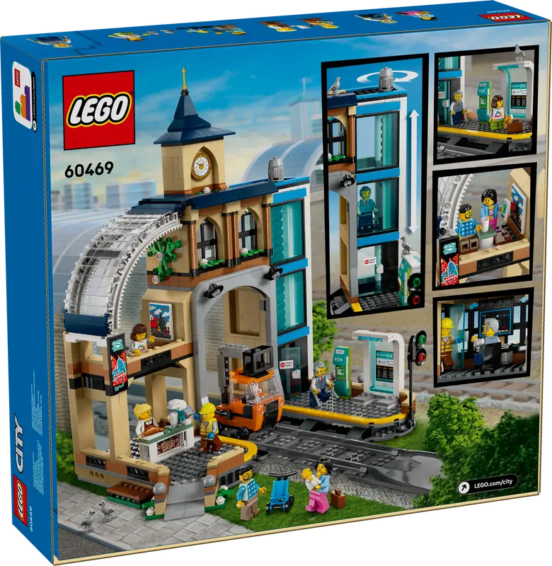 LEGO - 60469 - CITY - Central Train Station - 752pcs