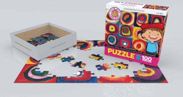 Eurographics - 100 Piece Jigsaw Puzzle - Color Study of Squares