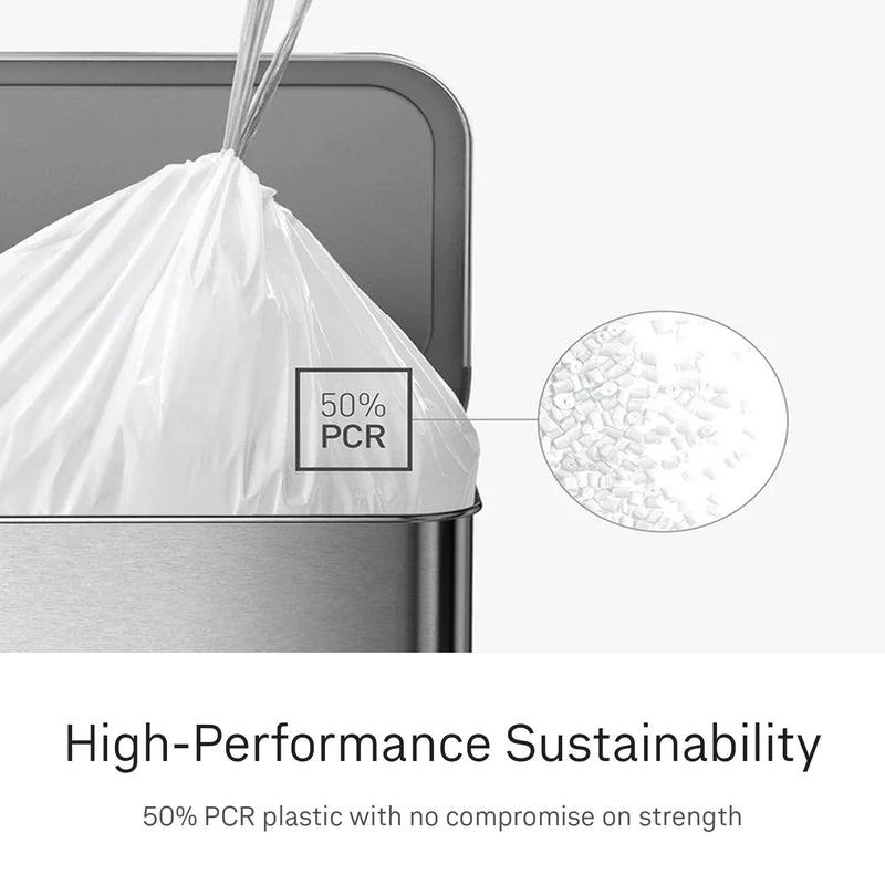 simplehuman Code K Trash Liners CW0171CP, 35–45 L, 100 Count