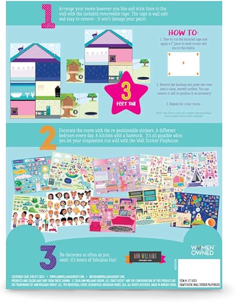 Craft-Tastic  - Wall Sticker Playhouse