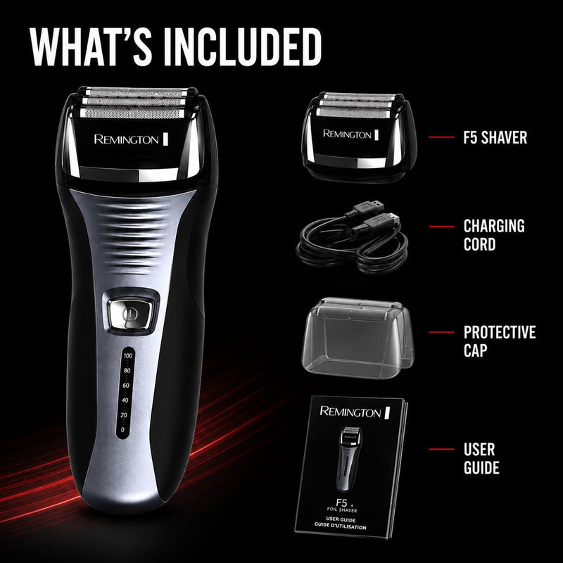 Remington F5-5800 Foil Shaver, Black
