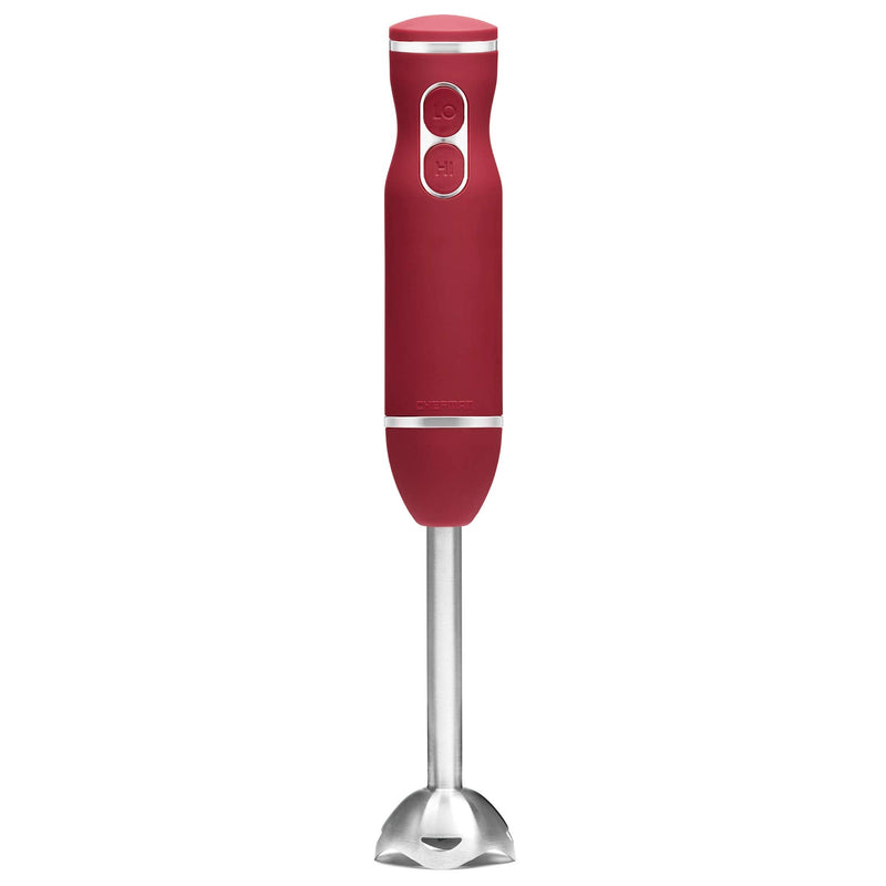 Chefman 300 W Immersion Blender, Red