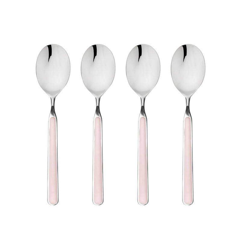 Mepra - Fantasia Vieux Rose - Set de 4 cuillères à café