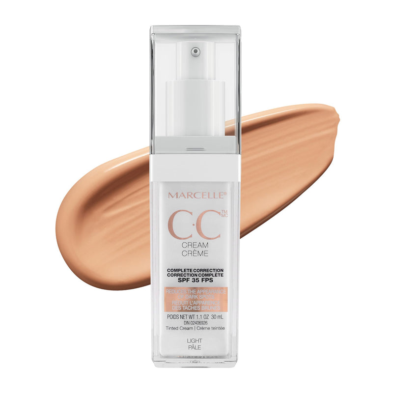 Marcelle CC Cream SPF 35, Light, 30 mL