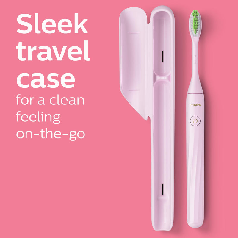 Philips One by Sonicare Battery Toothbrush HY1100/06, Pink