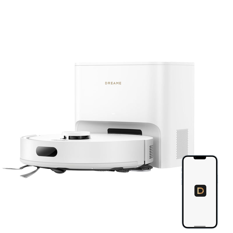 Dreame D20 Air Plus RLF41GD Robot Vacuum and Mop, White