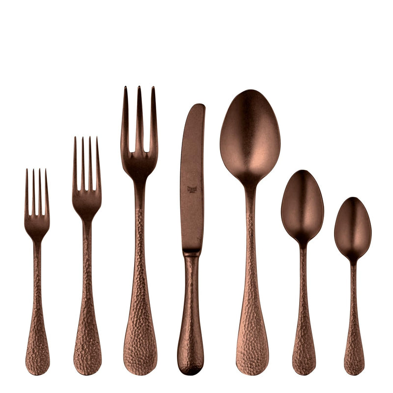 Mepra - Ménagère 32 pièces Epoque Pewter Bronze