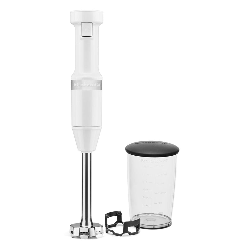 KitchenAid - KHBV53WH - Variable Speed Immersion Blender - White