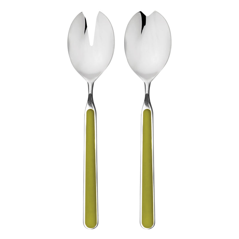 Mepra - Salade Fantasia Olive - Couverts de service 2 pièces