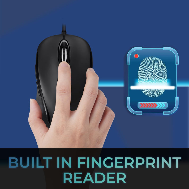 Adesso - Fingerprint Mouse