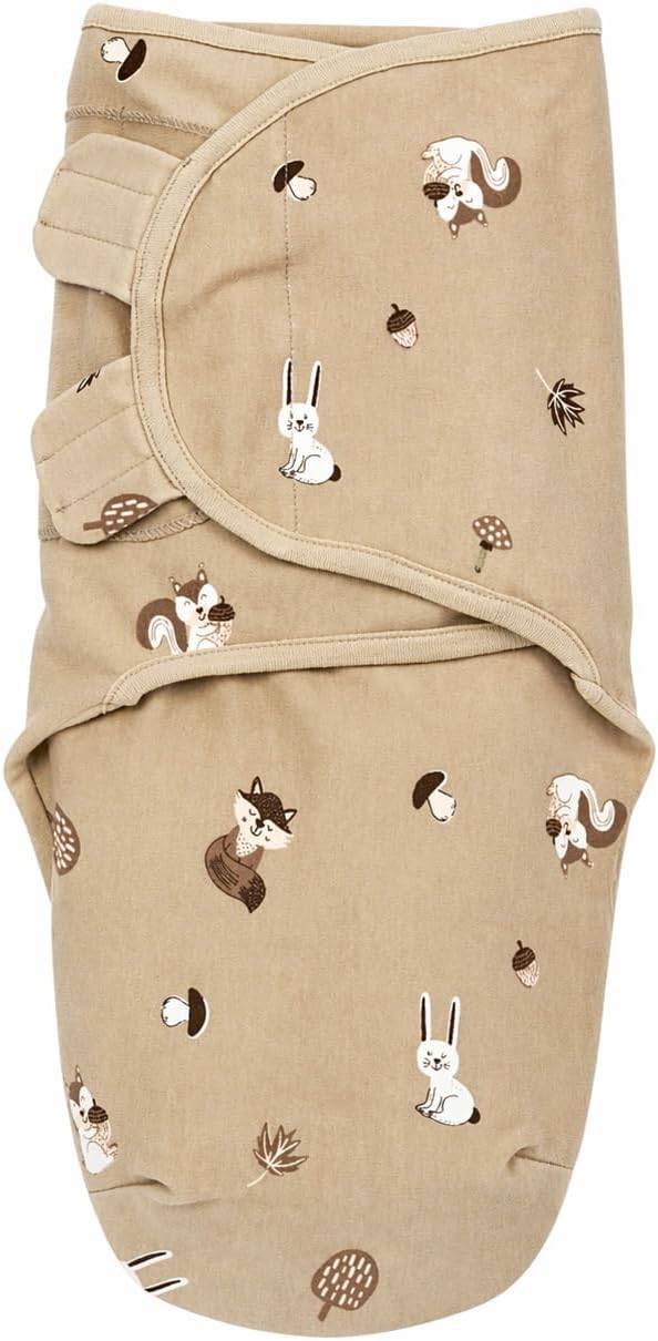 Meyco Baby - SwaddleMeyco swaddle - Forest Animals Sand | 4 to 6 months