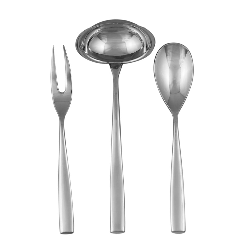 Mepra - Arte Mirror - 3-Piece Serving Set