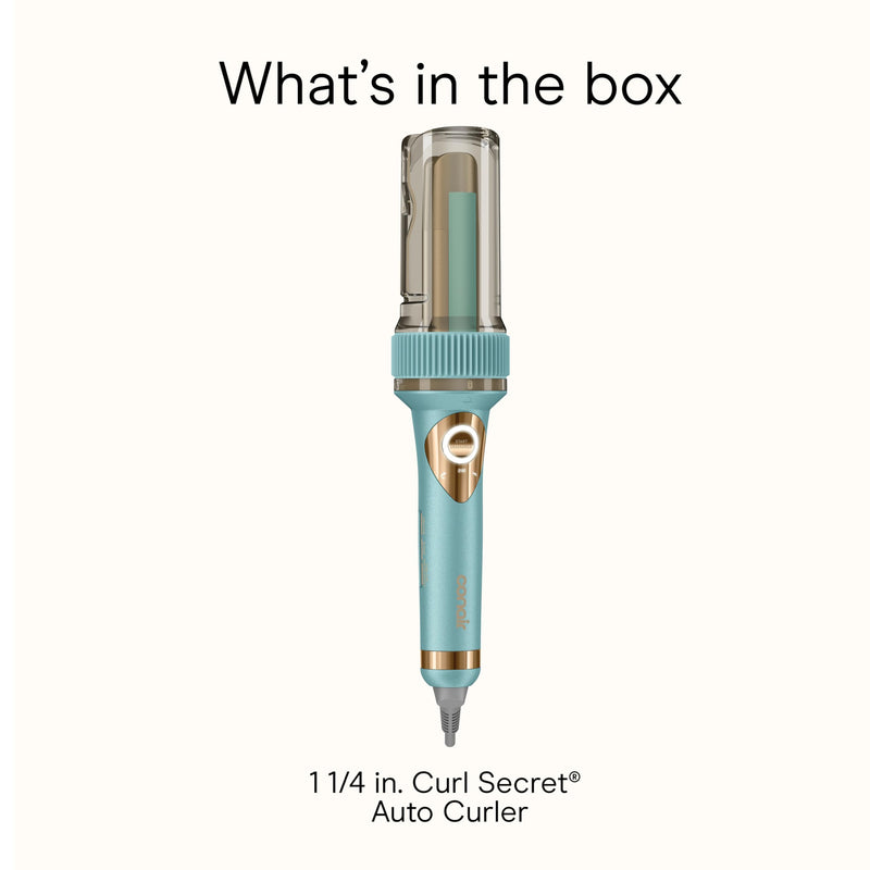 Conair Curl Secret CD1032C 1.25 in Auto Curler, Blue