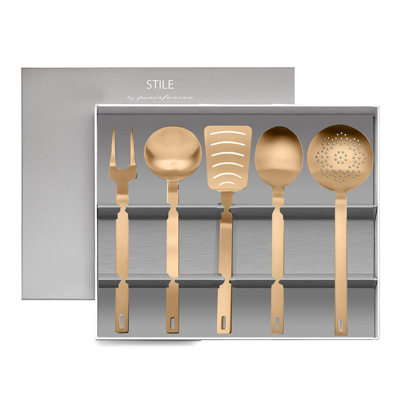 Mepra - Stile Gold Ice - 5-Piece Kitchen Tool Set