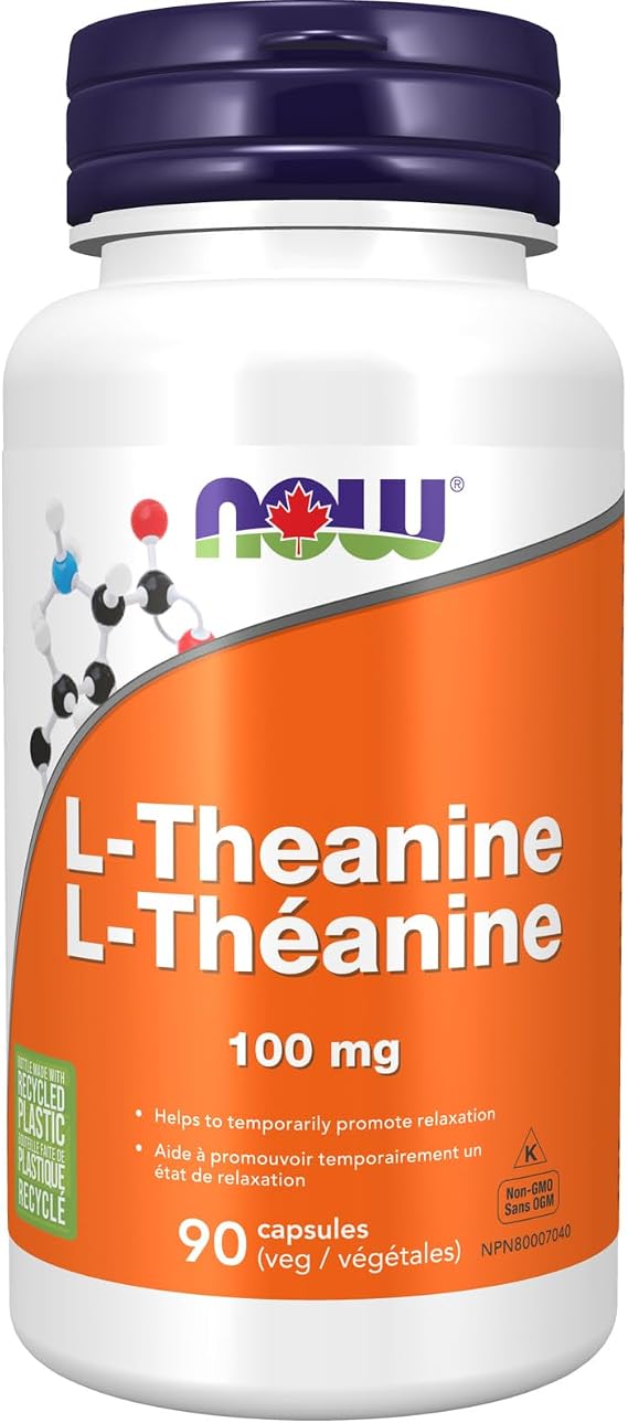 Now - L - Theanine 100MG From Greentea 90VCAP