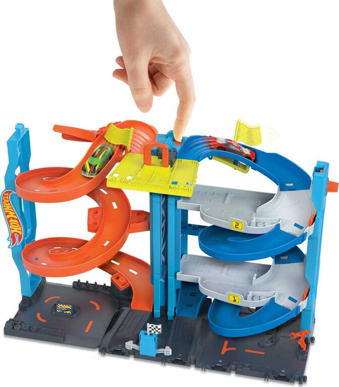 Hot Wheels - City Transforming Race Tower - Limolin 