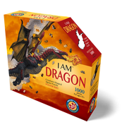 Madd Capp Puzzles – I Am Dragon Jigsaw Puzzle | 1000 Pieces – front of packaging