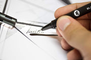 MOLOTOW BLACKLINER Fineliner - Black | 1.0 mm - gallery image
