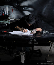 MOLOTOW BLACKLINER Round Tip Marker - Black - gallery image