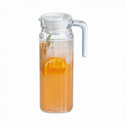 Luminarc – Quadro Glass Pitcher with Lid – 1.1 L – product view