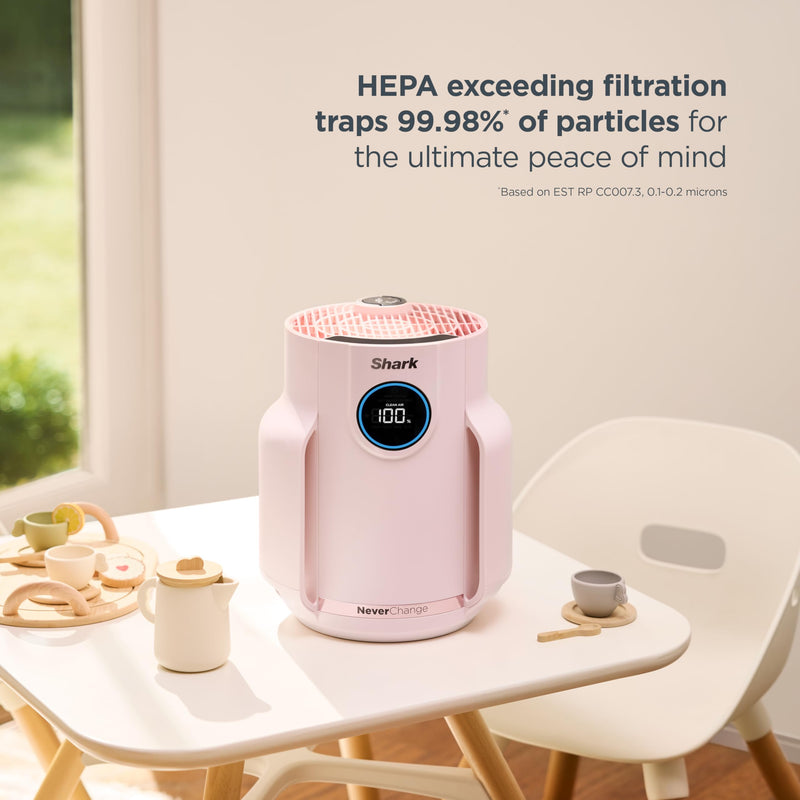Shark NeverChange Compact Pro Air Purifier HP072CPK, Quartz