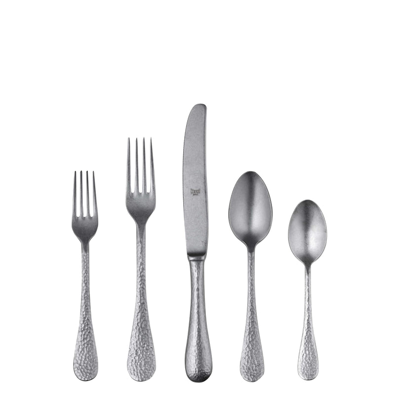 Mepra - Epoque Pewter - Ménagère 5 pièces