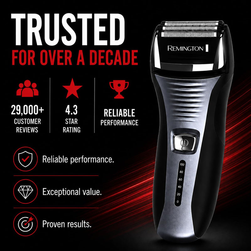 Remington F5-5800 Foil Shaver, Black