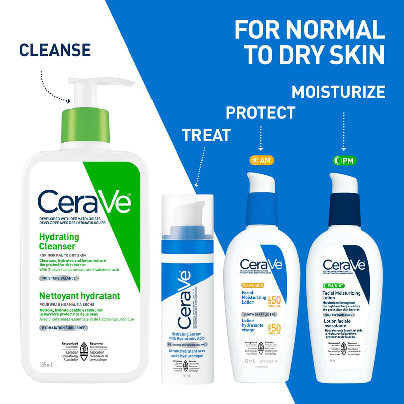 CeraVe - AM Facial Moisturizing Lotion - SPF 50 - 89 mL