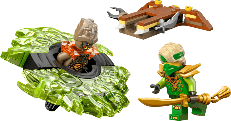 LEGO - 71850 - NINJAGO - Lloyd contre le Monstre de Terre, toupie - 52 pièces - S26