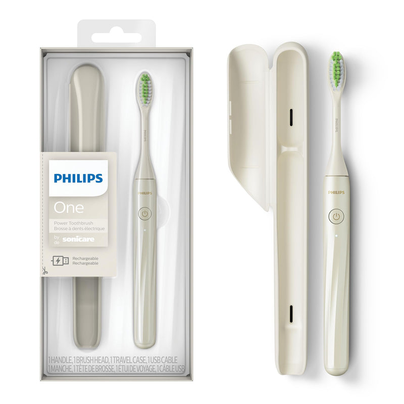 Philips One by Sonicare Rechargeable Toothbrush HY1200/27, White