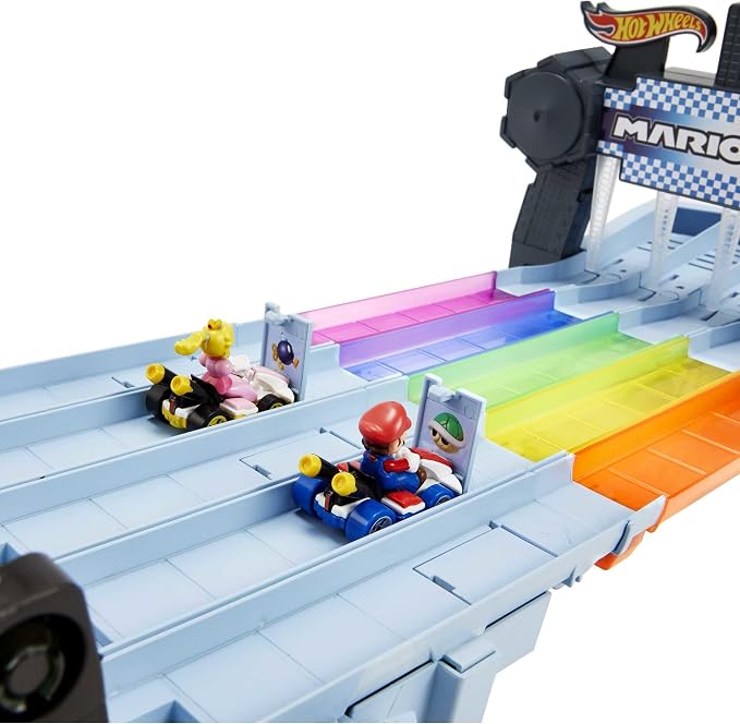 Hot Wheels - Circuit Arc-en-ciel Mario Kart