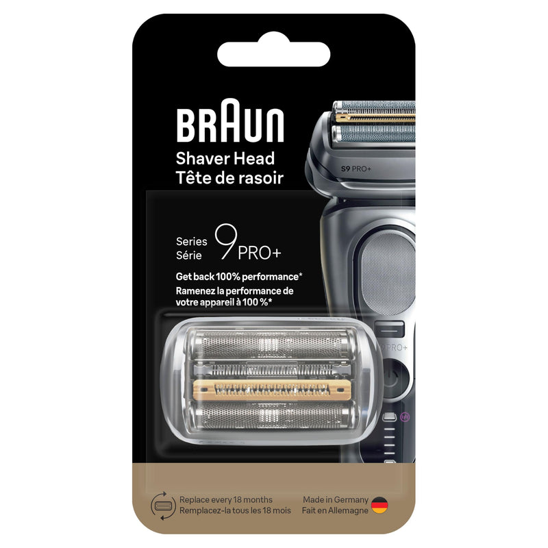 Braun Series 9 Replacement Shaver Head, Silver
