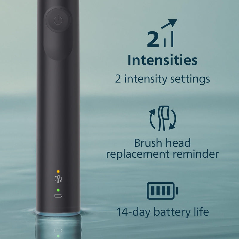 Philips Sonicare 4100 Electric Toothbrush HX3681/24, Black