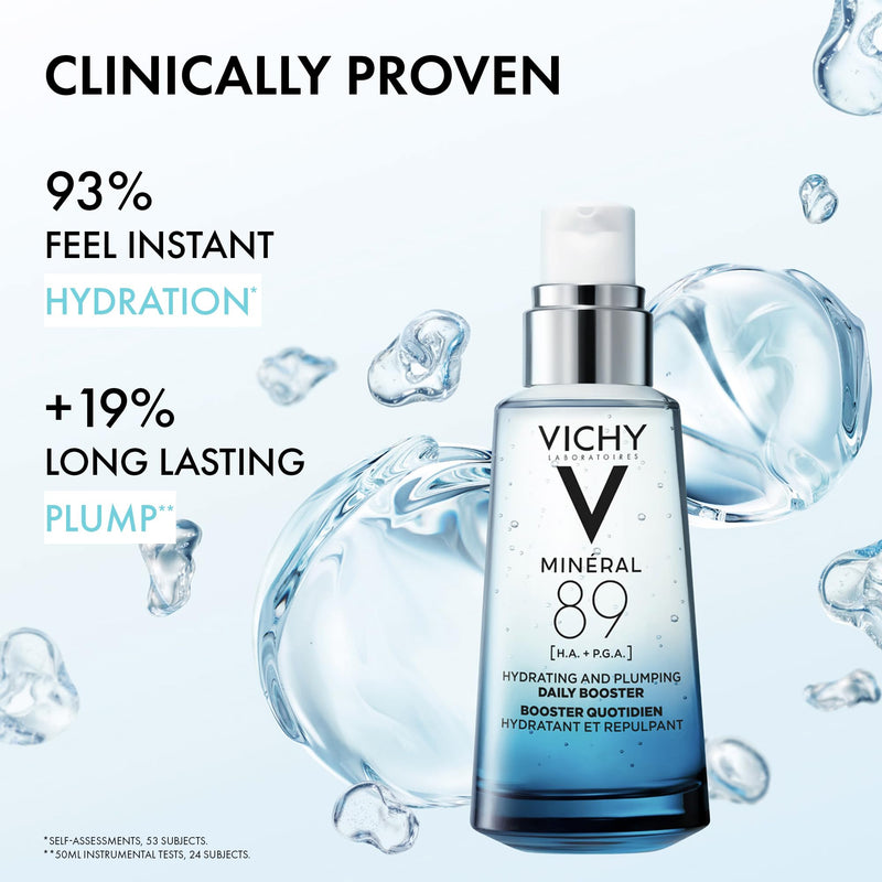 Vichy Minéral 89 Hyaluronic Acid Face Serum, 50 mL