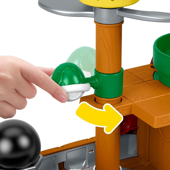 FISHER PRICE - LITTLE PEOPLE - SUPER MARIO - BOWSER's SHIP