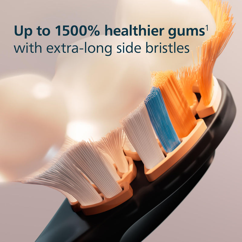 Philips Sonicare A3 All-in-One Brush Heads HX9092/95, Black, 2 Pack