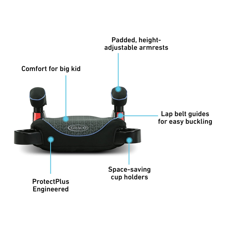 Graco - TurboBooster Backless Booster Seat - Rio