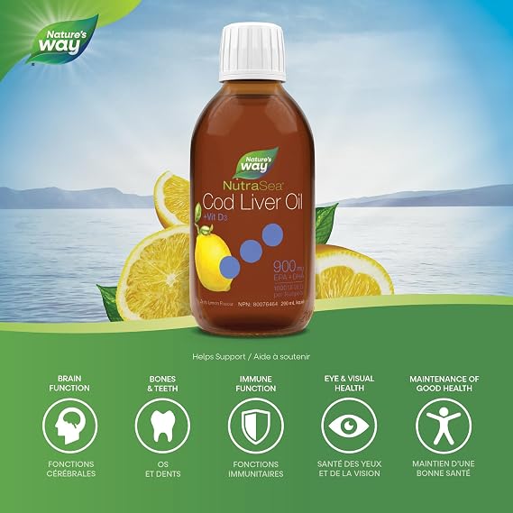 Nature's Way - Cod Liver Oil (Lemon)